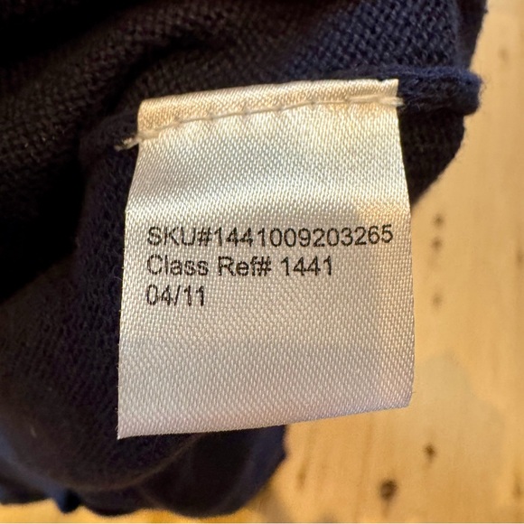 🟦JoS. A. Bank 🟦 navy blue men’s sweater vest🟦 size large 🟦 - Picture 8 of 10